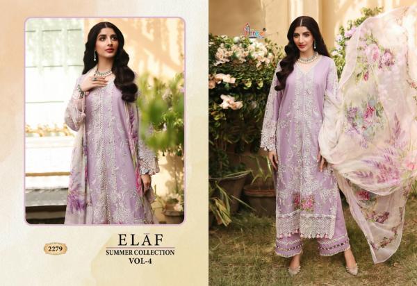  Shree Elaf Summer Collection 4 Cotton Designer Pakistani Salwar Suits Collection